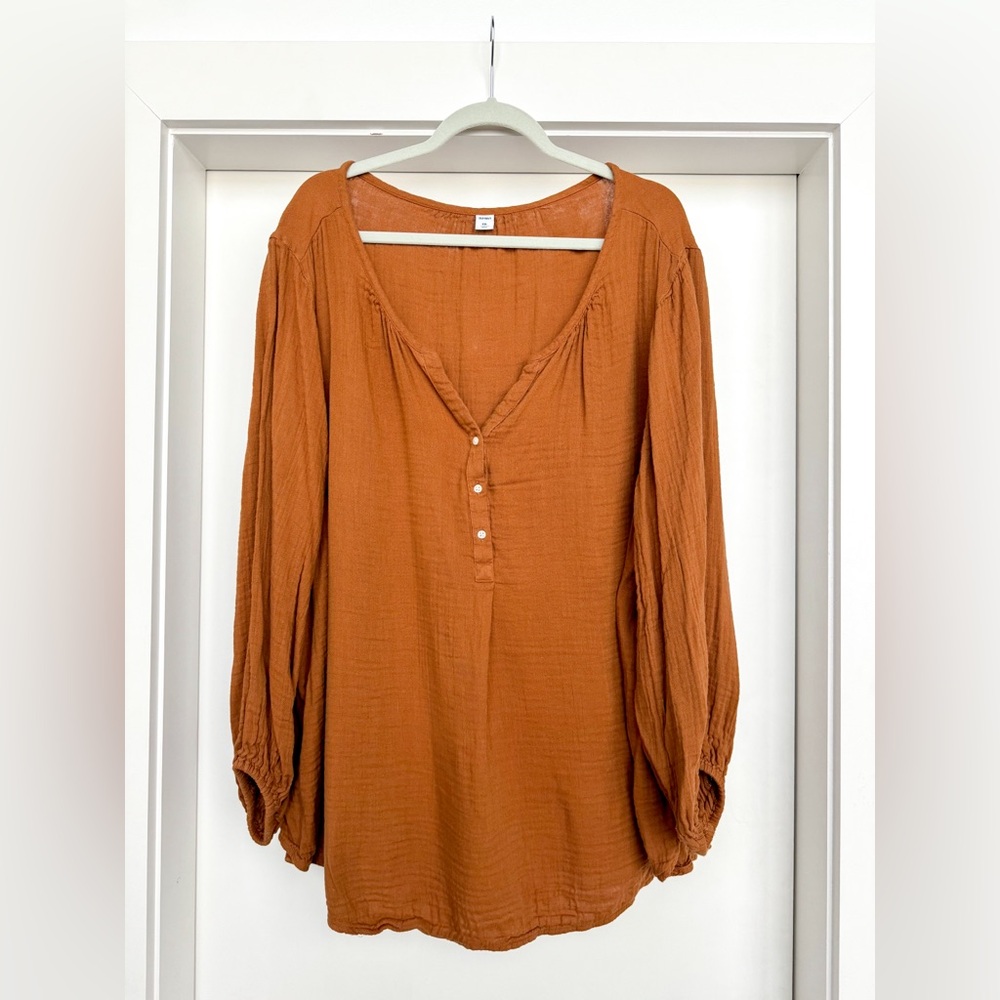 Old Navy Bubble Gauze Tunic